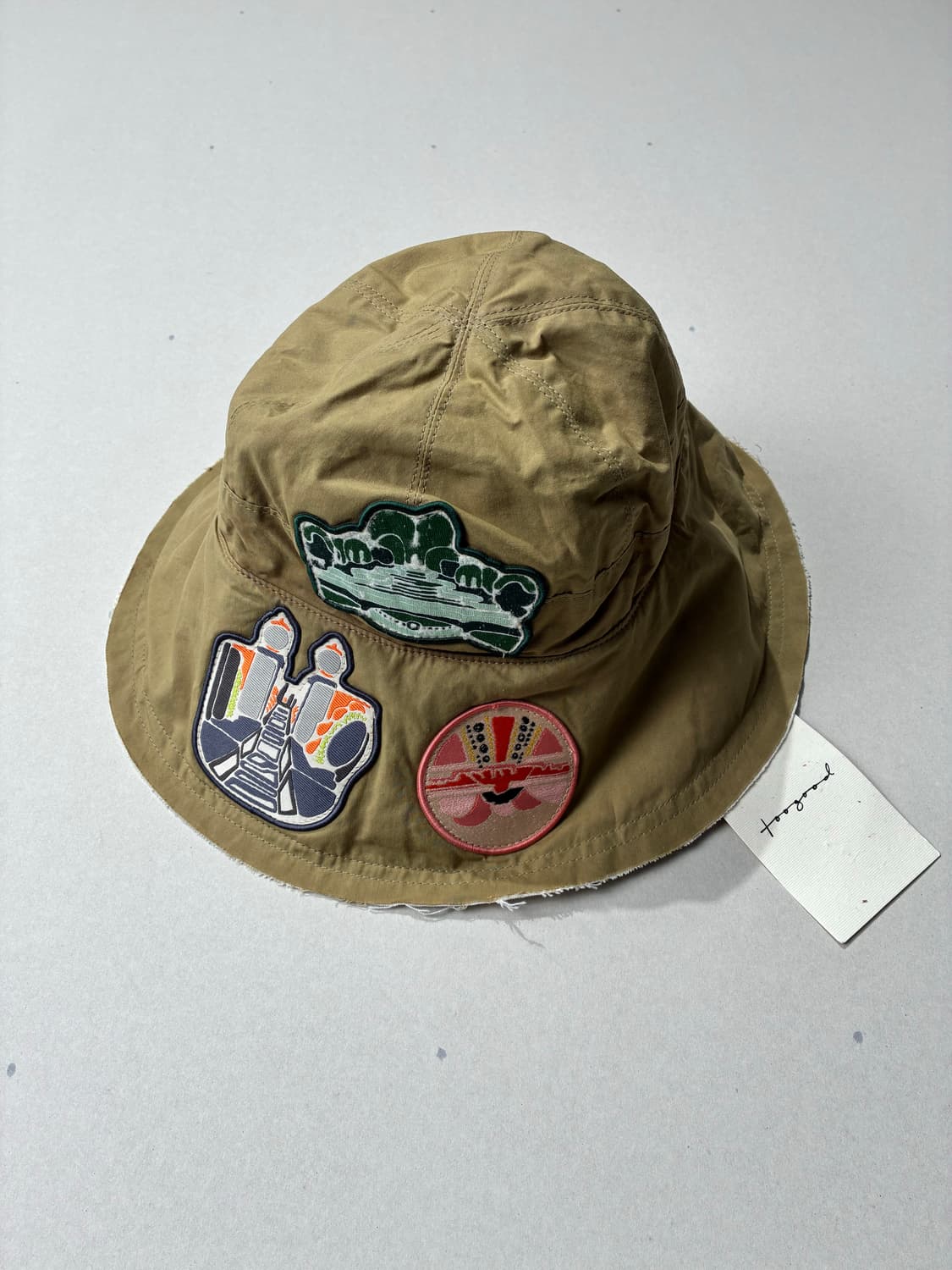 Toogood 투굿 더 플로리스트 버킷 햇 UK 수베니어 뱃지 가든컬러 상품이미지3