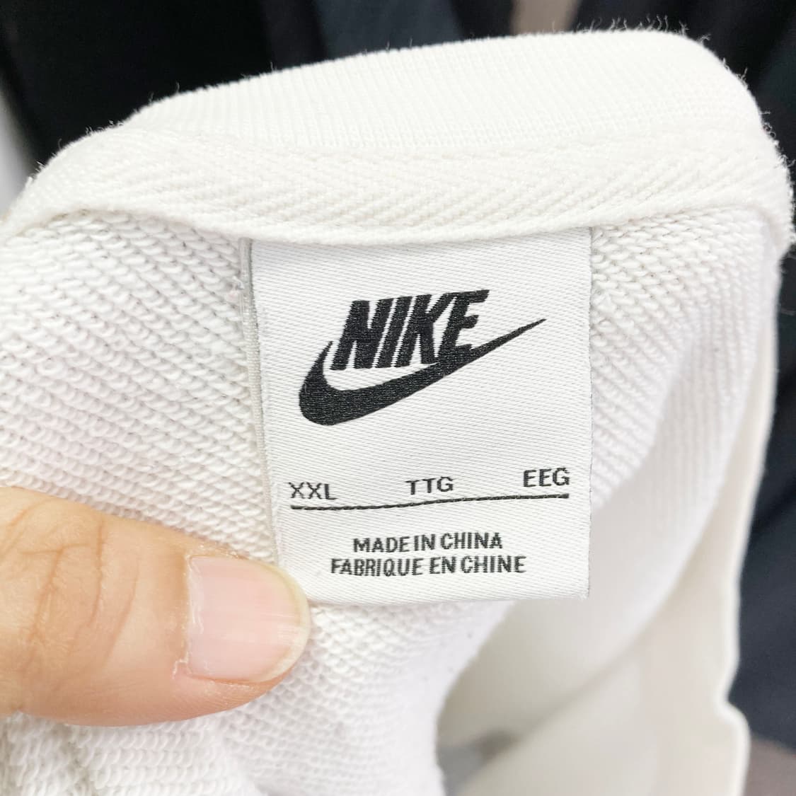 나이키 클럽프렌치 테리 크루넥 스웨트셔츠 XXL 상품이미지4
