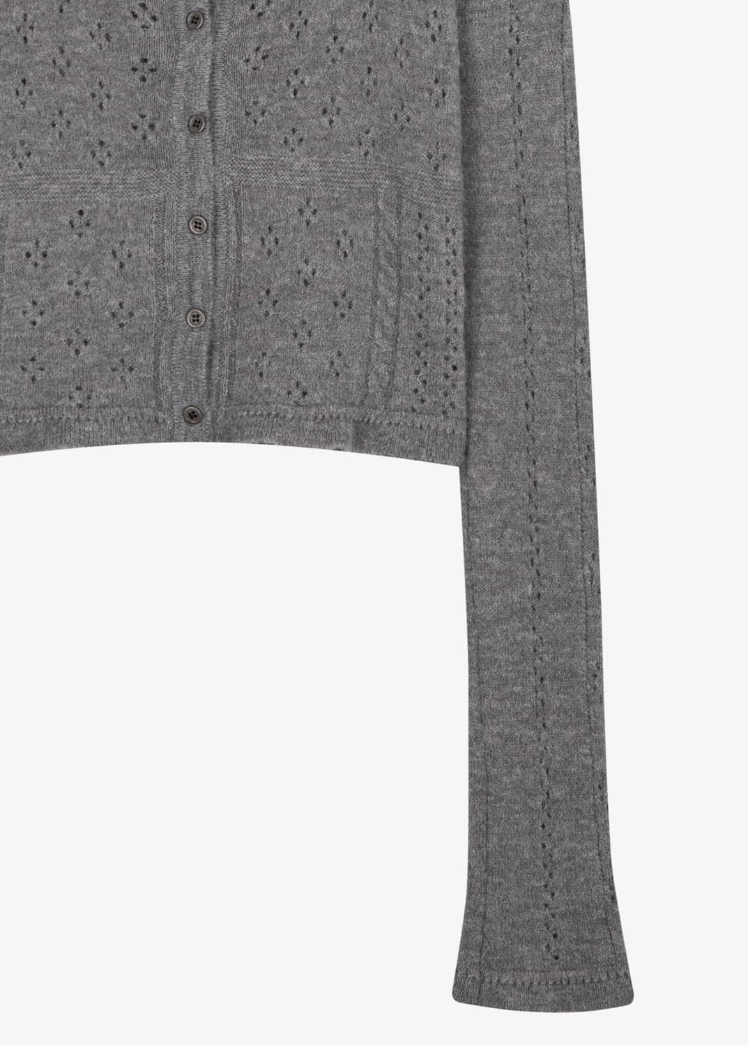 {미착용 새상품} 그로브 리베 가디건 그레이 상품이미지4