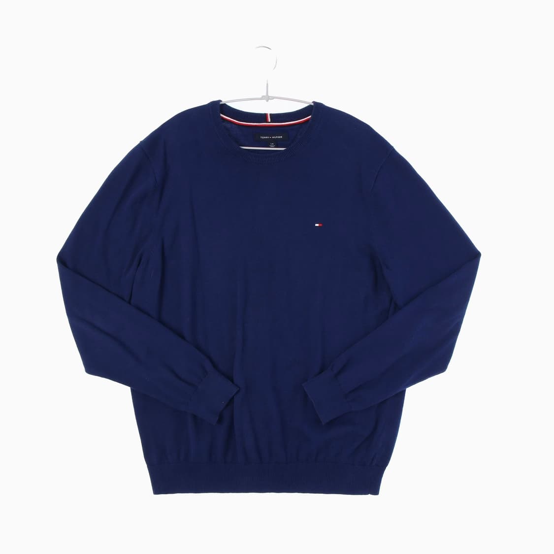 [L] Tommy 타미힐피거 코튼 라운드 니트 상품이미지2
