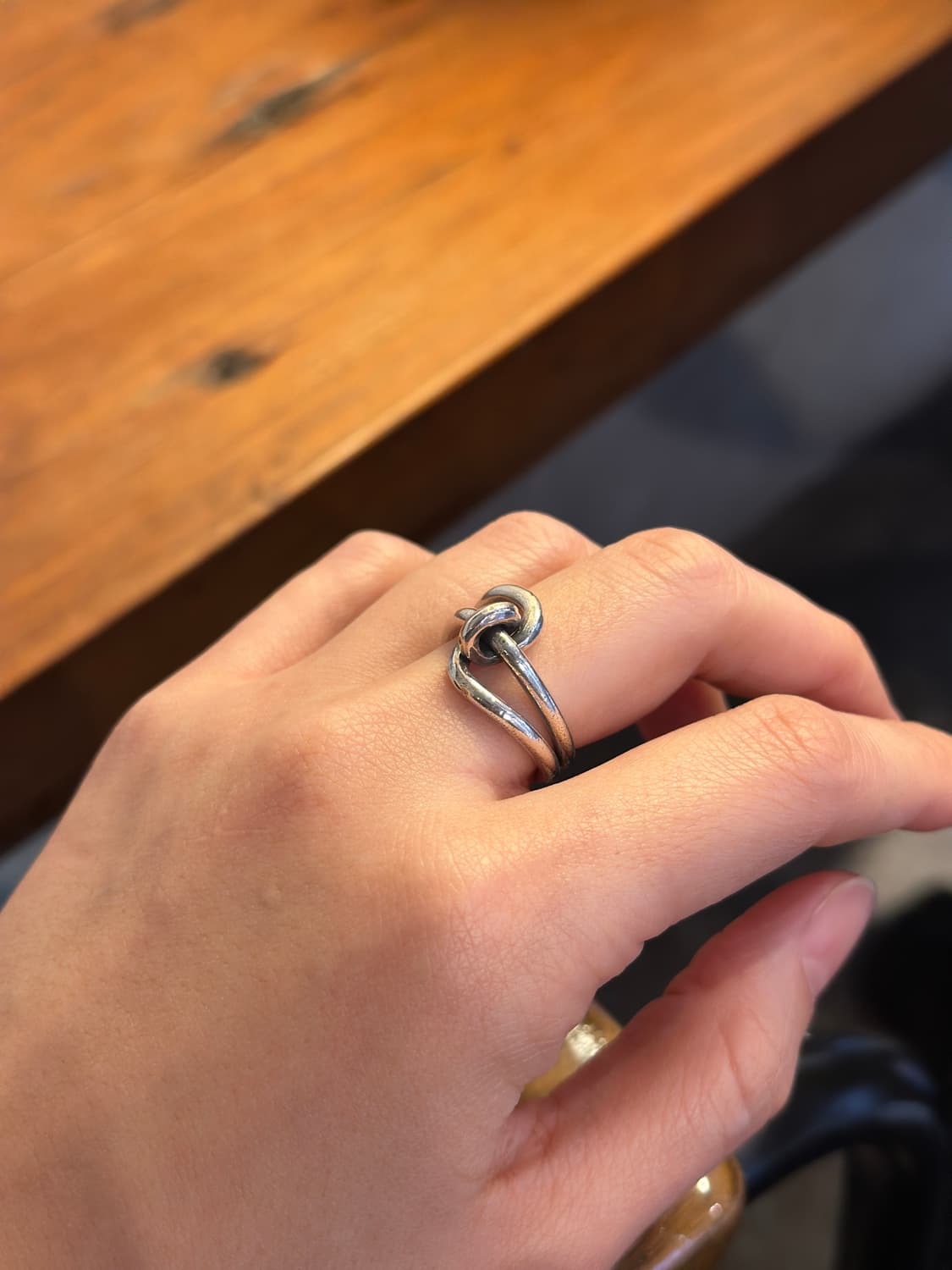 Interlace Knot 925Silver Ring 상품이미지8