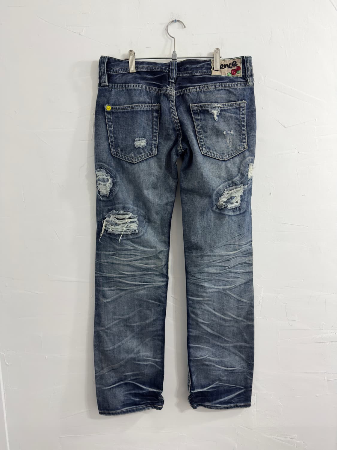 vence grunge punk denim pants 상품이미지6