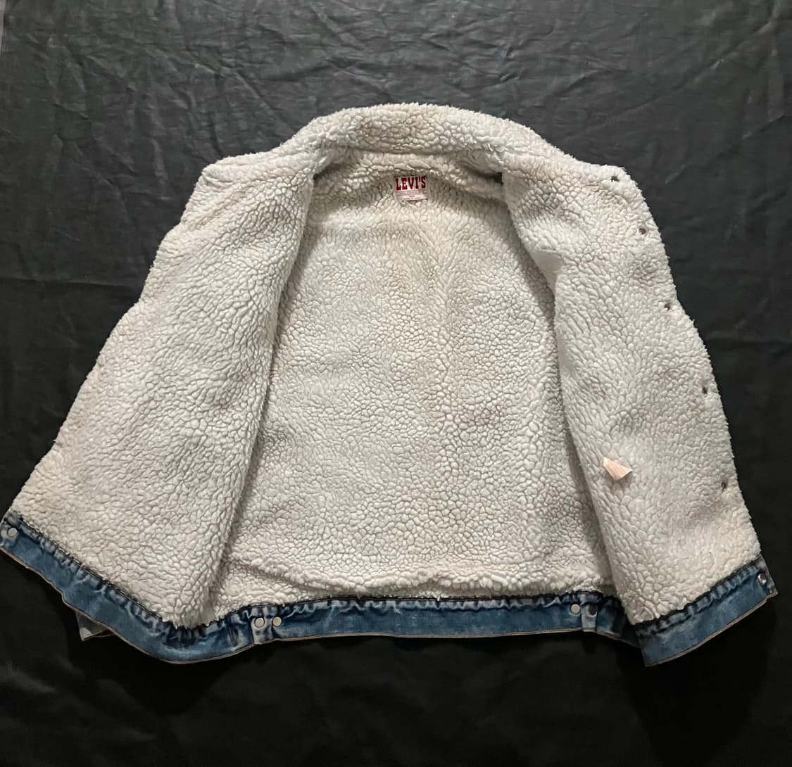 🇺🇸 90s USA 빈티지 리바이스 쉐르파 셰르파 자켓 빅사이즈 상품이미지3