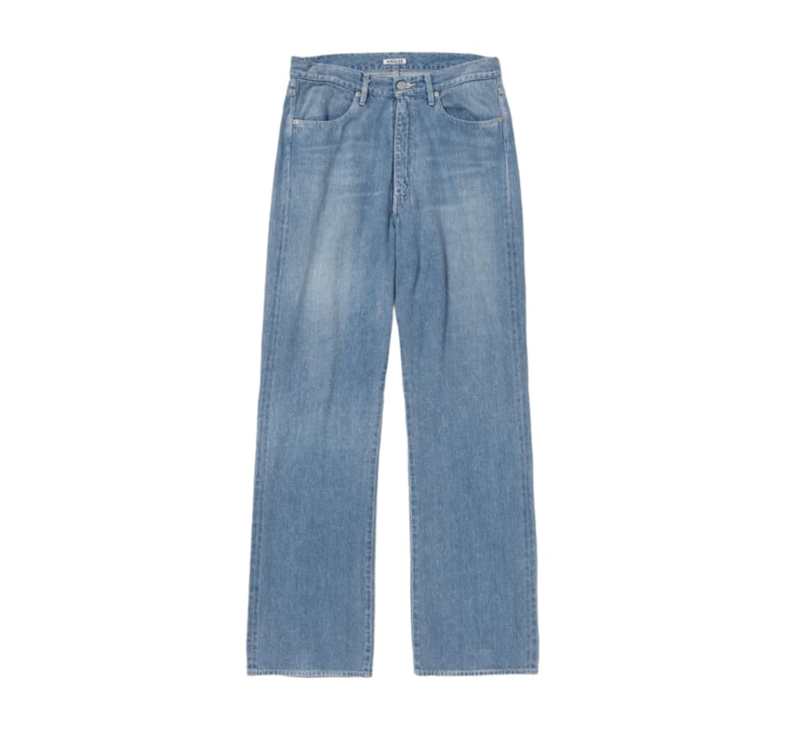 25ss 오라리 셀비지 페이디드 라이트 데님 새상품 판매합니다 상품이미지3