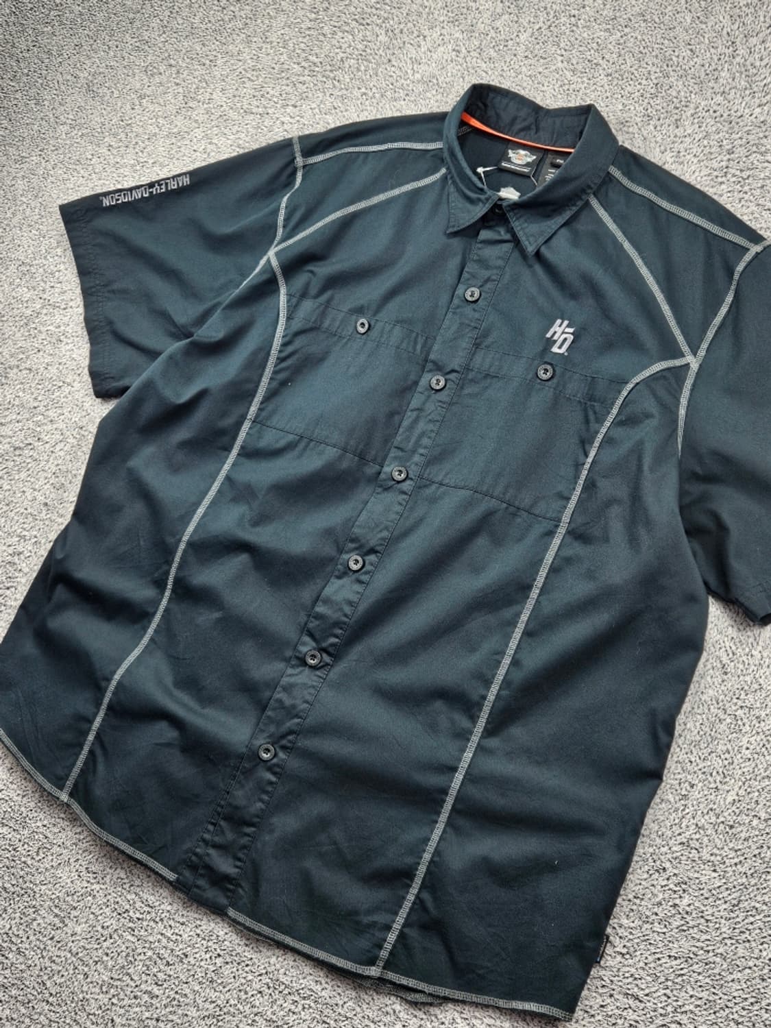 할리데이비슨 바이커 하프 반팔 셔츠 ( 2XL ) / 11861 상품이미지4