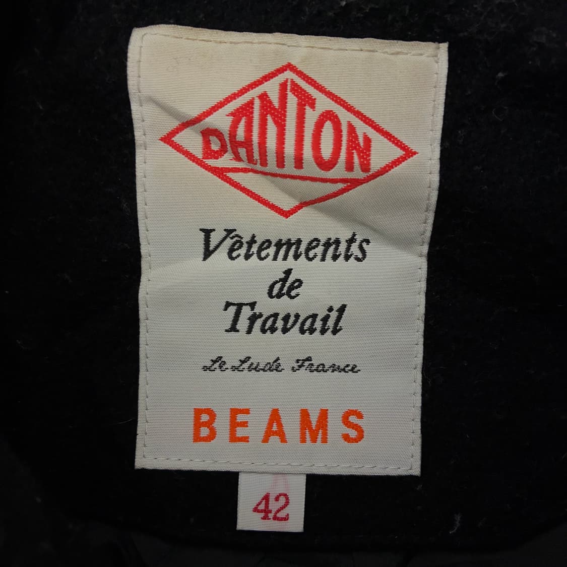 DANTON x BEAMS  단톤 빔스 콜라보 울 다운 베스트 상품이미지3