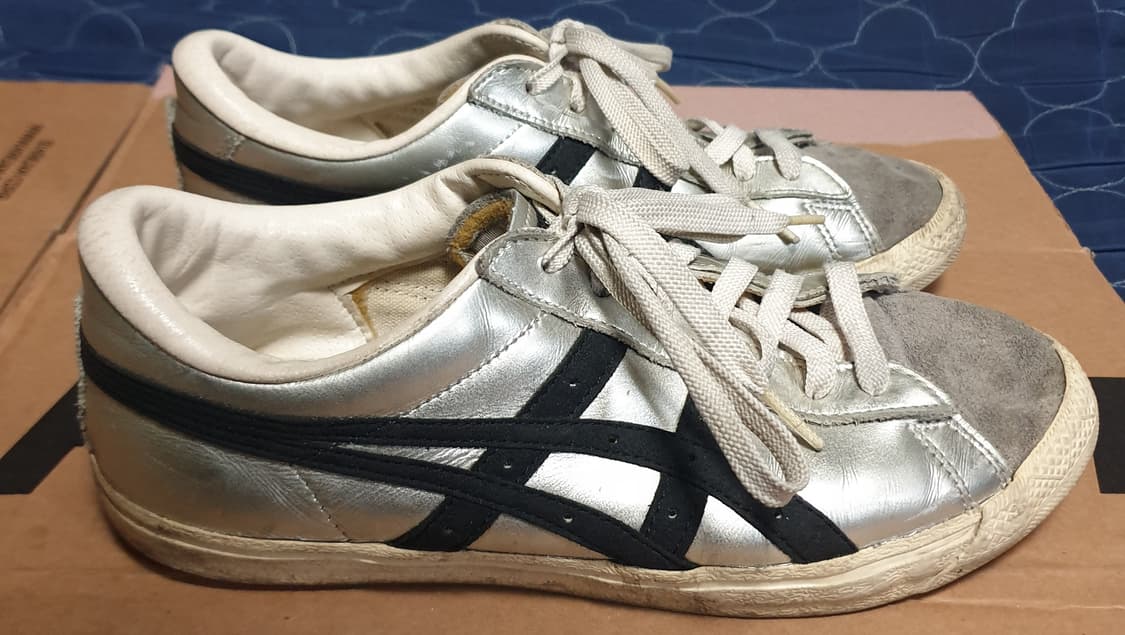 오니츠카타이거 파브레 실버 블랙 스니커즈 (245) 상품이미지1