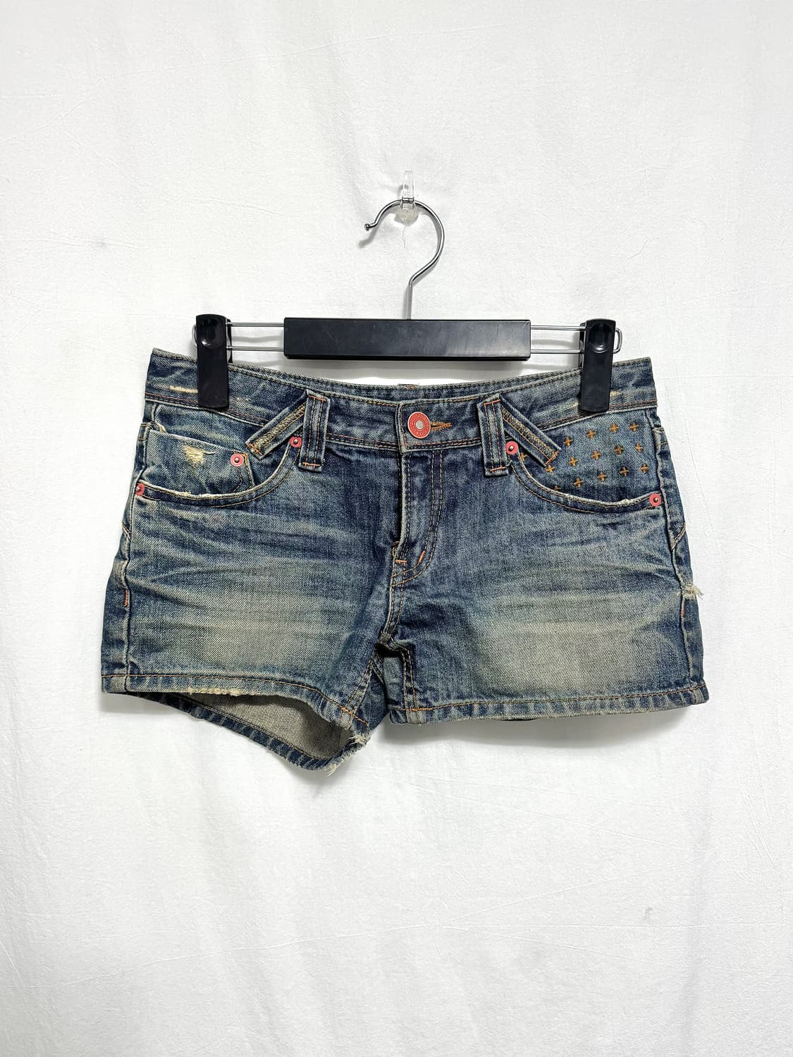 Washed denim shorts 상품이미지1