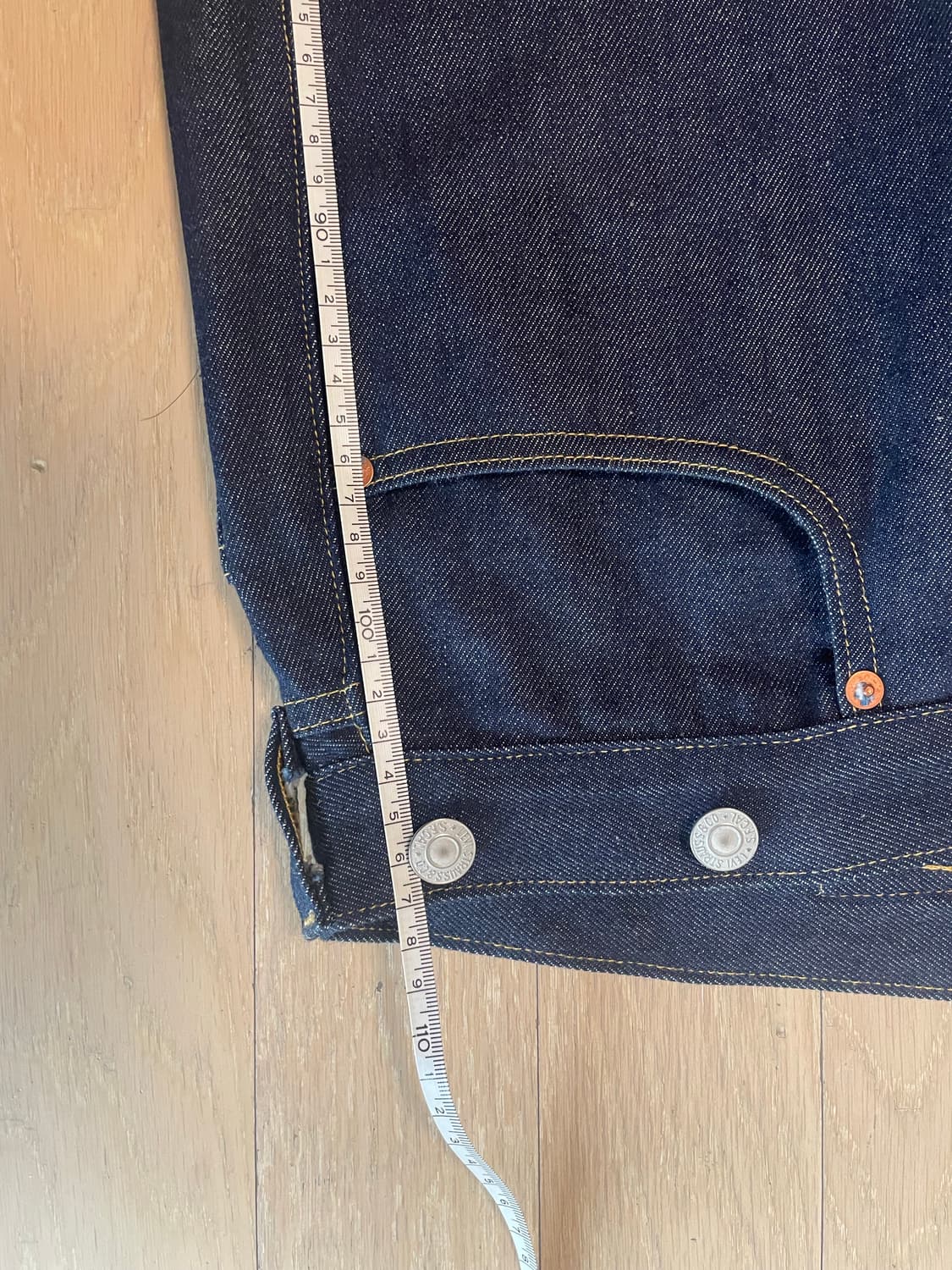 LVC 청바지 소킹2회한 새상품 상품이미지5