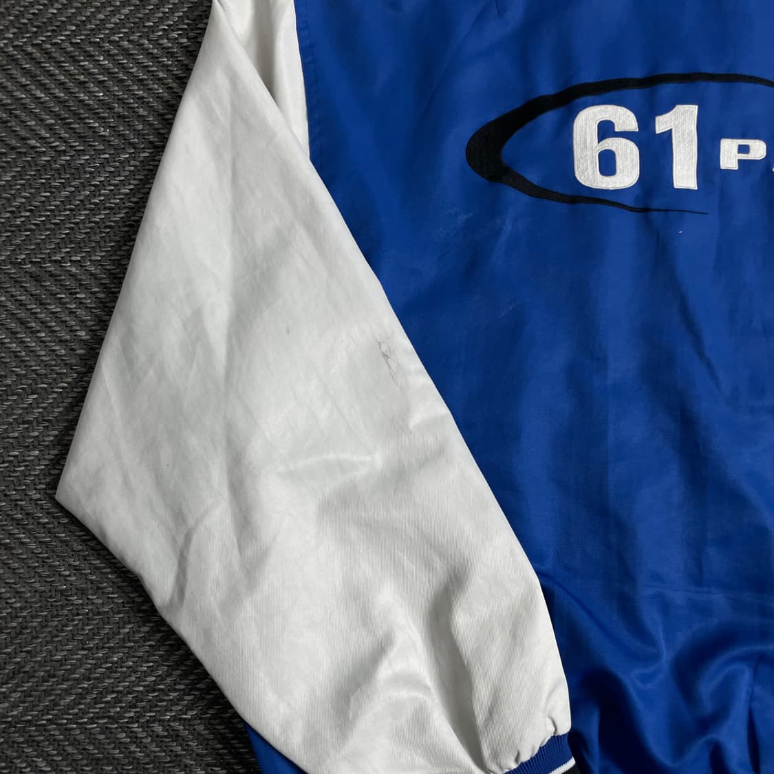 90s 나이키 올드스쿨 빅로고 베이스볼 바시티 자켓y 2957 상품이미지3