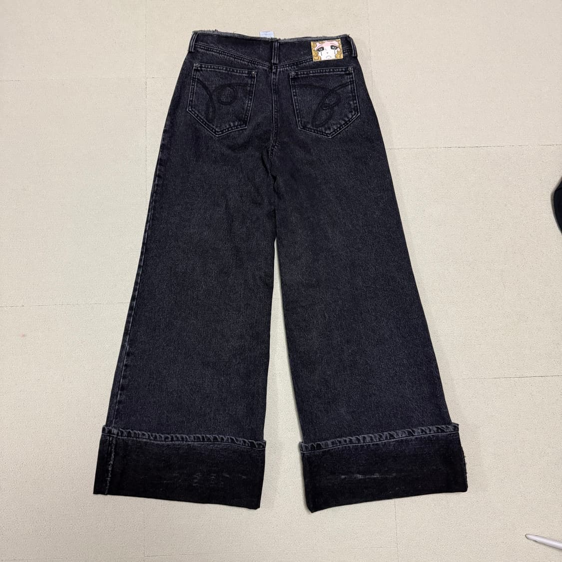 Crying girl 흑청 진 상품이미지4