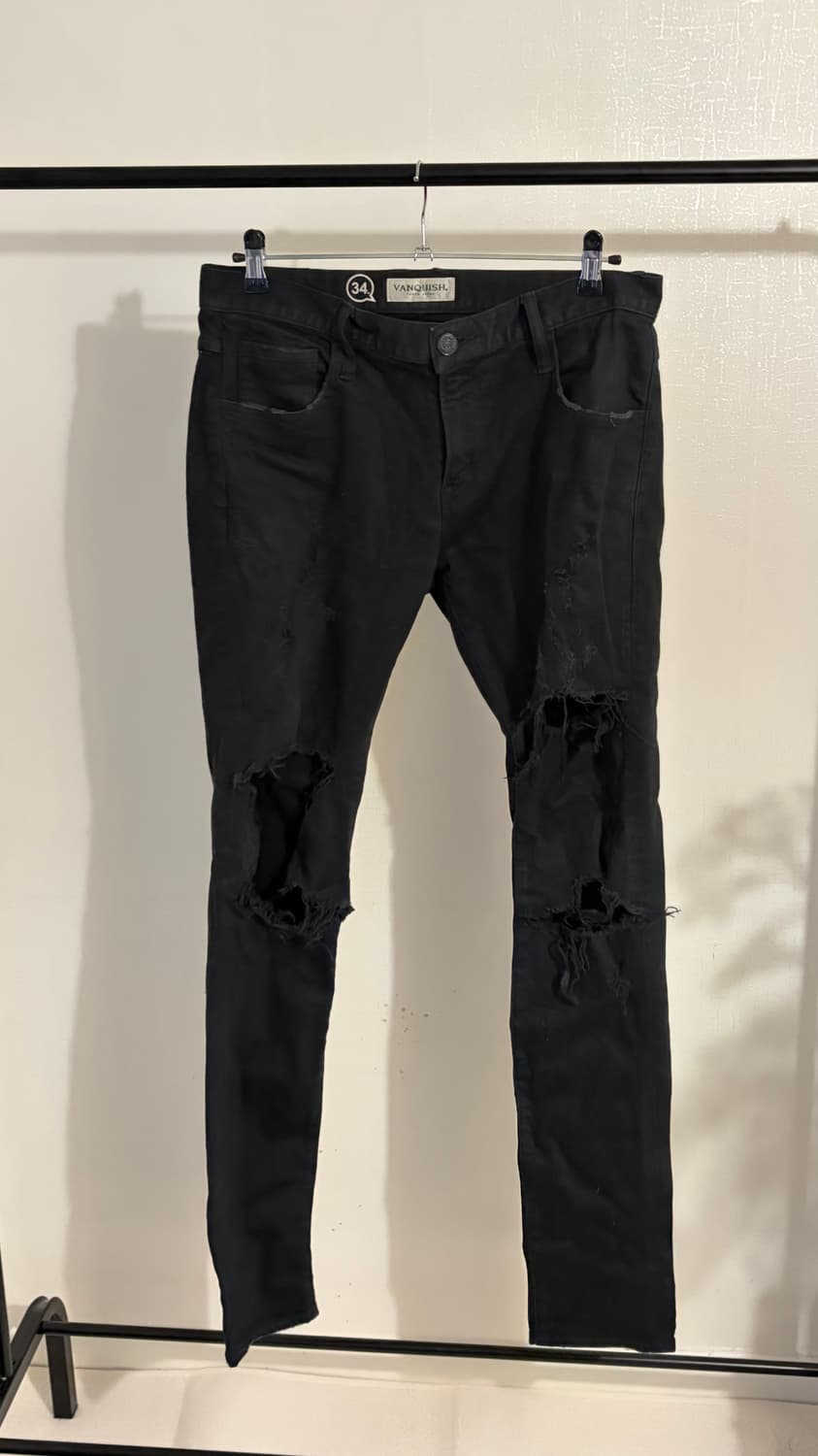 Vanquish Destroyed Skinny Jeans 상품이미지1