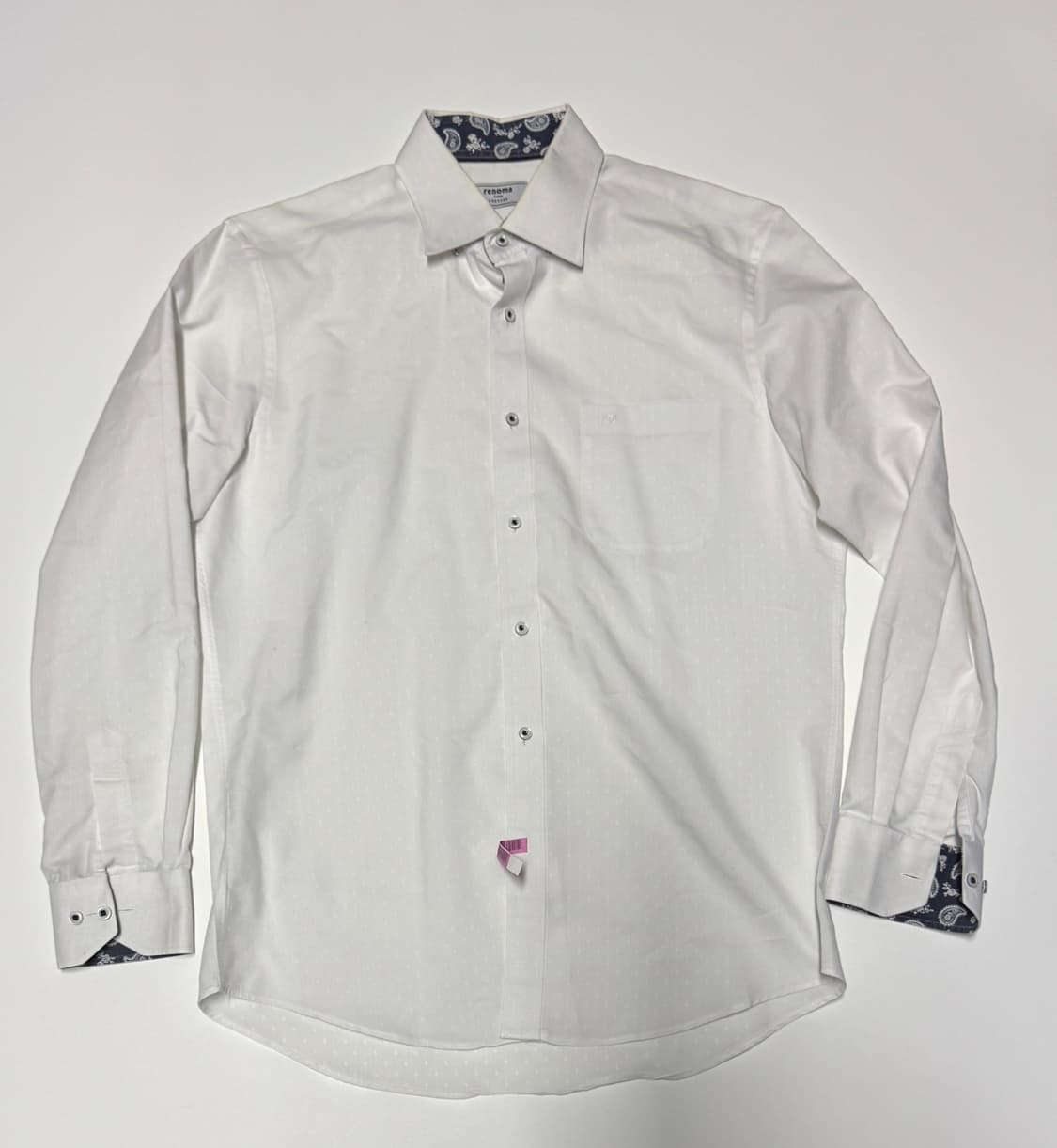 레노마 Renoma 파리스 정장 화이트 셔츠 L 상품이미지1