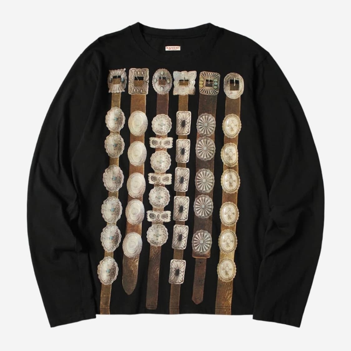 [4/미개봉새상품] kapital 캐피탈 콘초 벨트 티셔츠 롱슬리브 상품이미지1