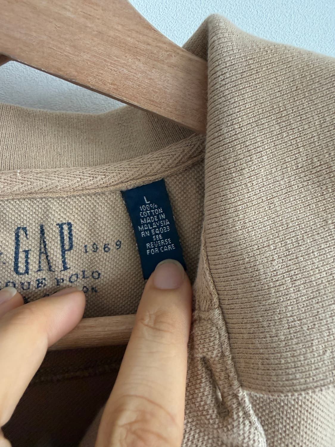갭(GAP) 반팔 카라티 상품이미지6