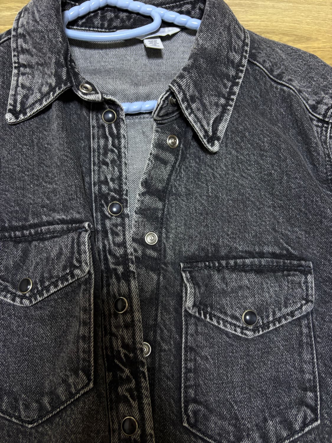 H&M 데님 셔츠 상품이미지6