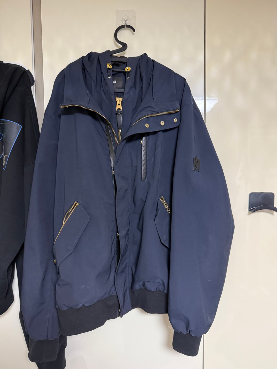 맥케이지 딕슨 금장 바람막이 봄버 자켓 46 상품이미지1