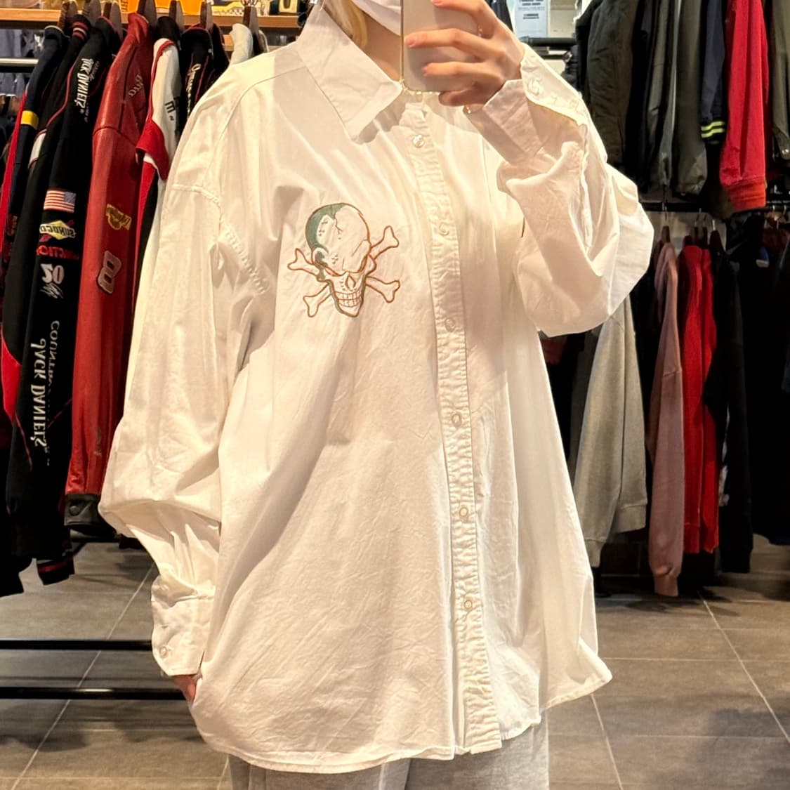 [NO.9]VTG 화이트 셔츠 상품이미지3