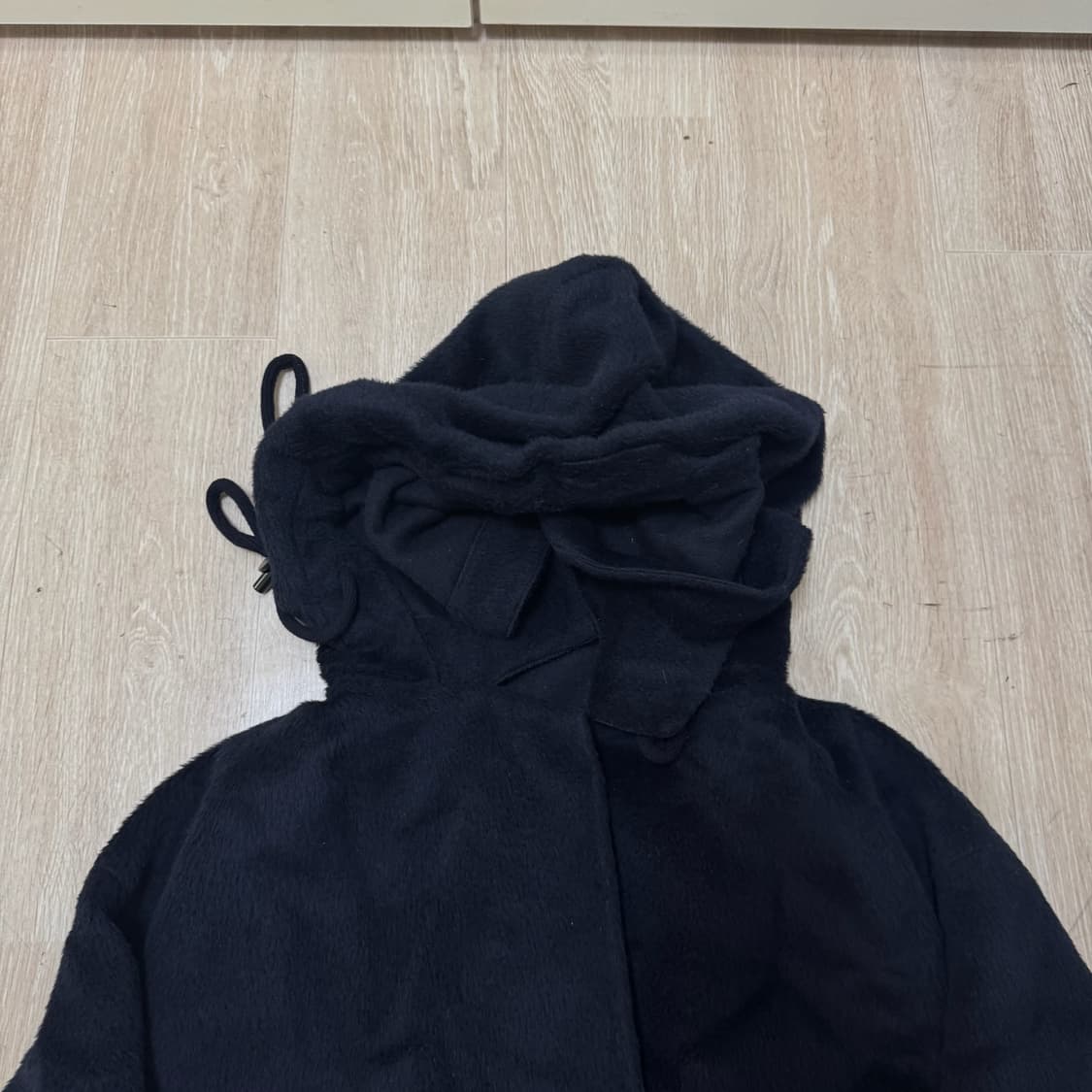 한섬 시스템 여성 알파카 후드 코트 82-94-160 상품이미지2