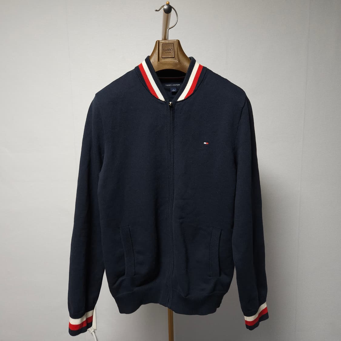 M ) 타미힐피거 네이비 니트 자켓 상품이미지2