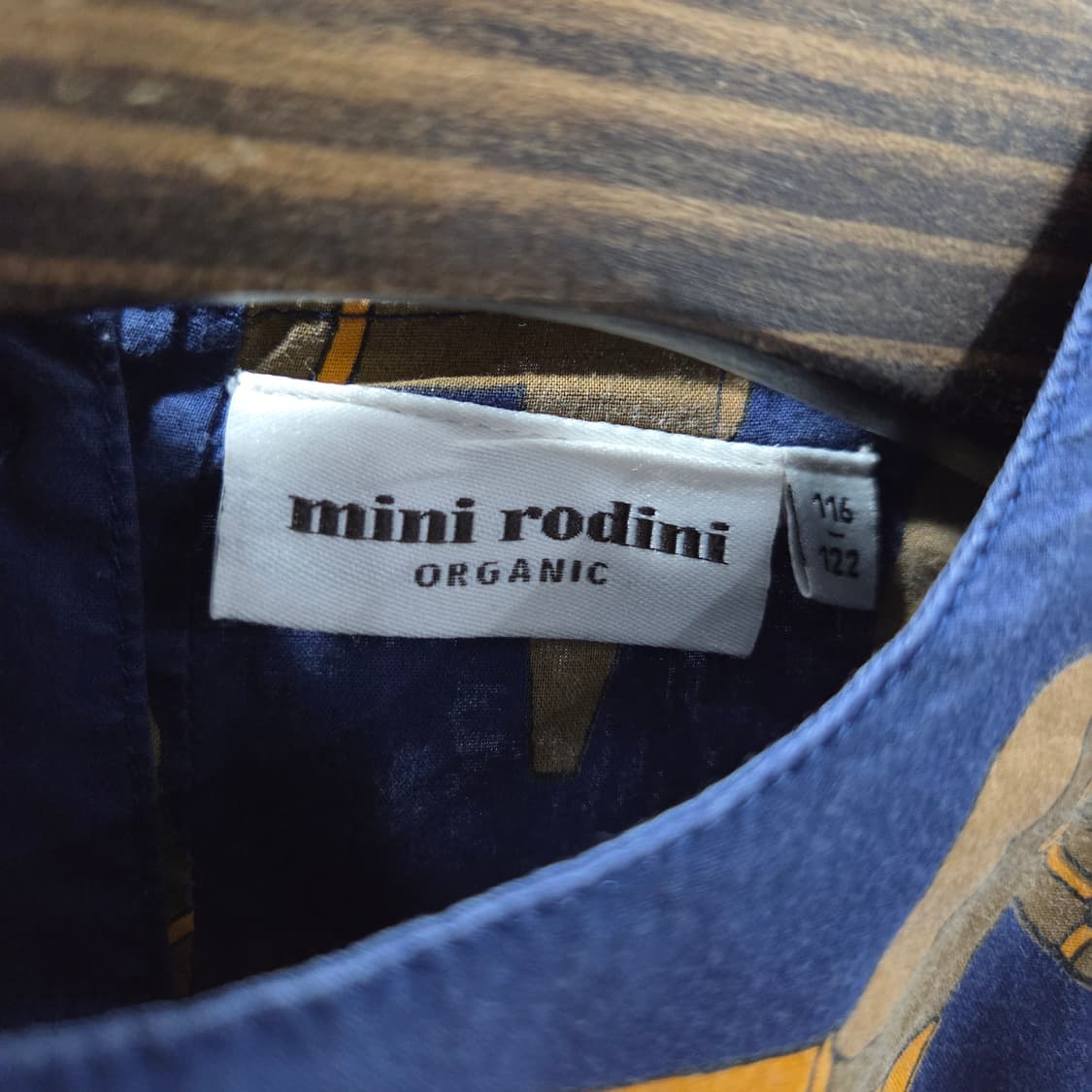 미니로디니 키즈 오가닉 코튼 원피스 116/122 상품이미지2