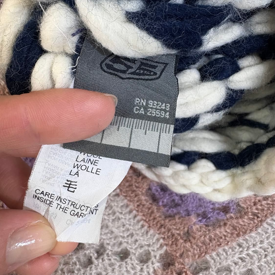 Diesel 디젤 코위찬 비니 니트 모자 made in ITALY 상품이미지5