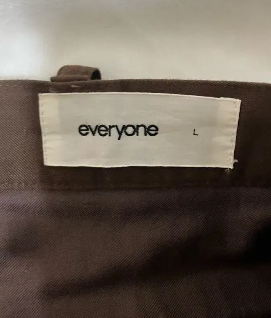 [L] everyone 에브리원 팬츠 브라운 상품이미지3
