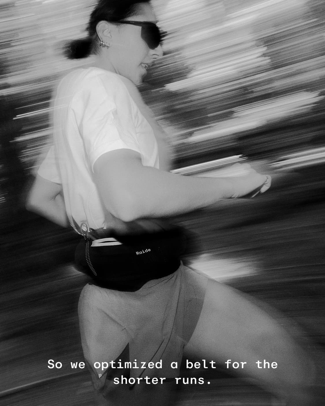 [S] Raide 레이드 UL 1L 러닝 벨트 블랙 상품이미지3