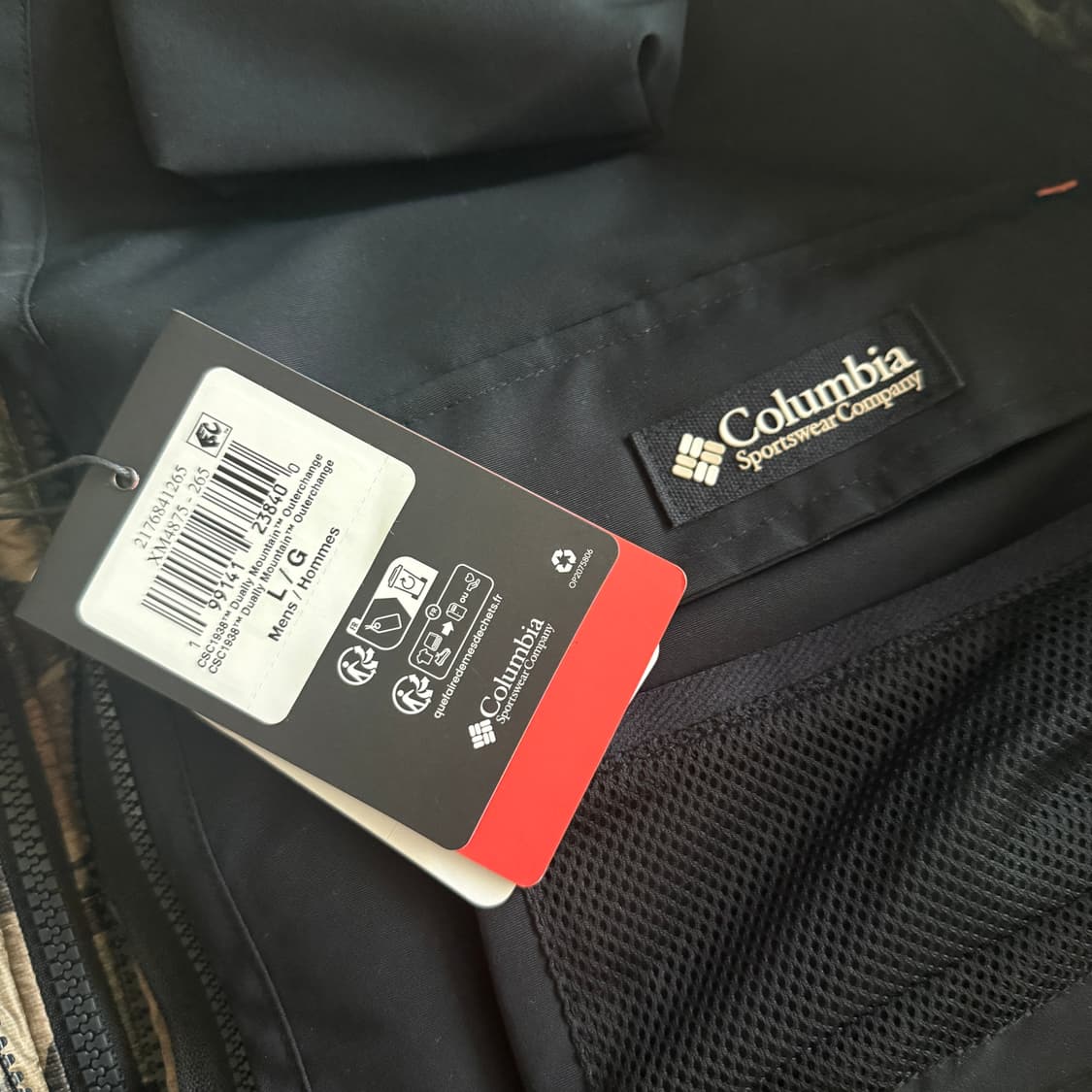 컬럼비아 CSC1938 마운틴 카모프린트 구스다운 패딩 자켓 상품이미지3