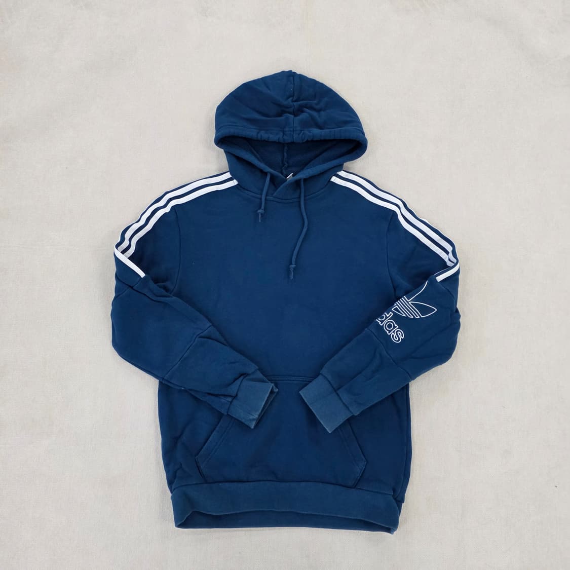 [M] 아디다스 트랙 소매로고 후드티 0202J 상품이미지1