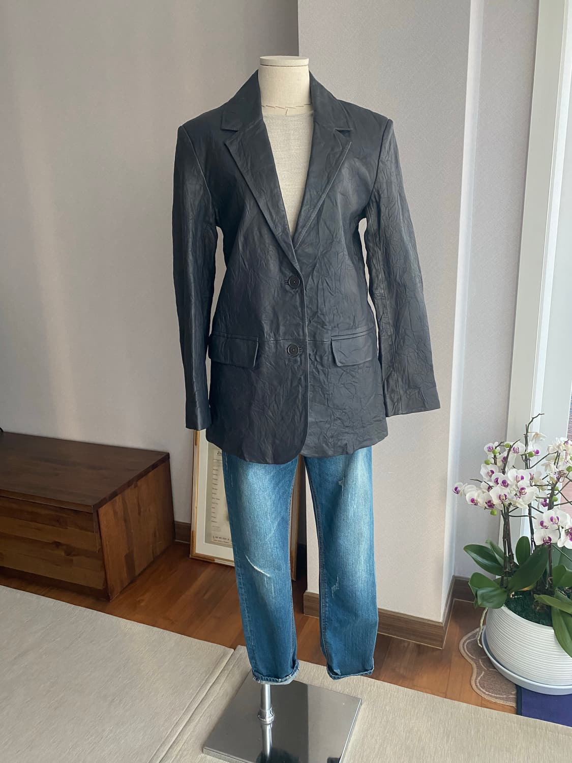 Zadig&Voltaire 자딕앤볼테르 가죽쟈켓(34,미착용) 상품이미지1