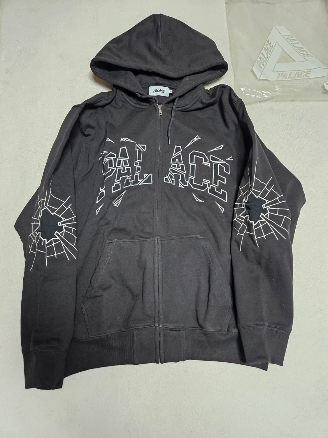 [XXL] 팔라스 쉐터드 후드집업 상품이미지1