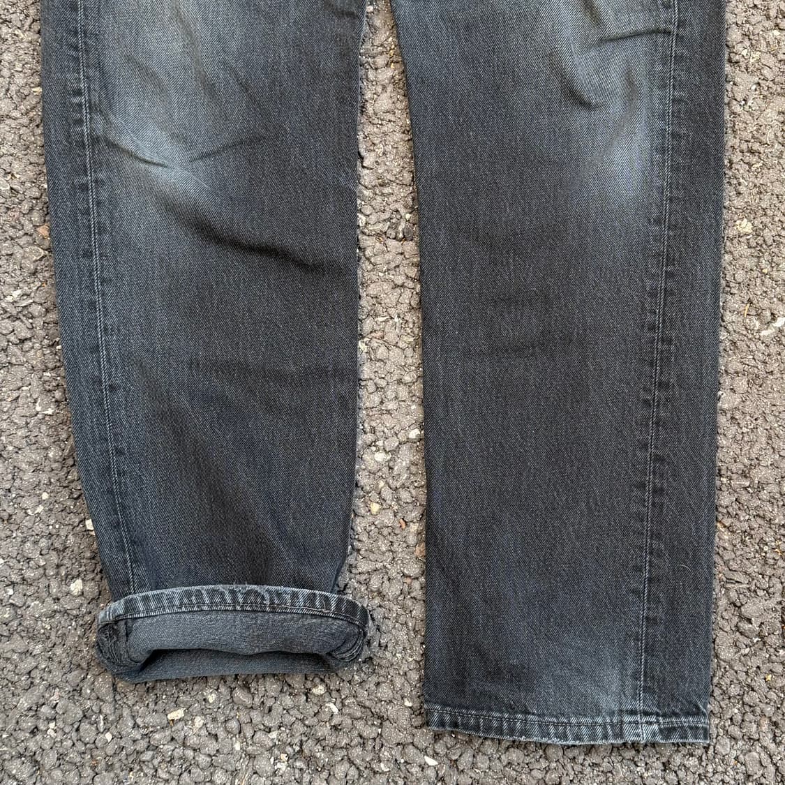 90s 빈티지 리바이스 501 블랙 흑청 상품이미지5