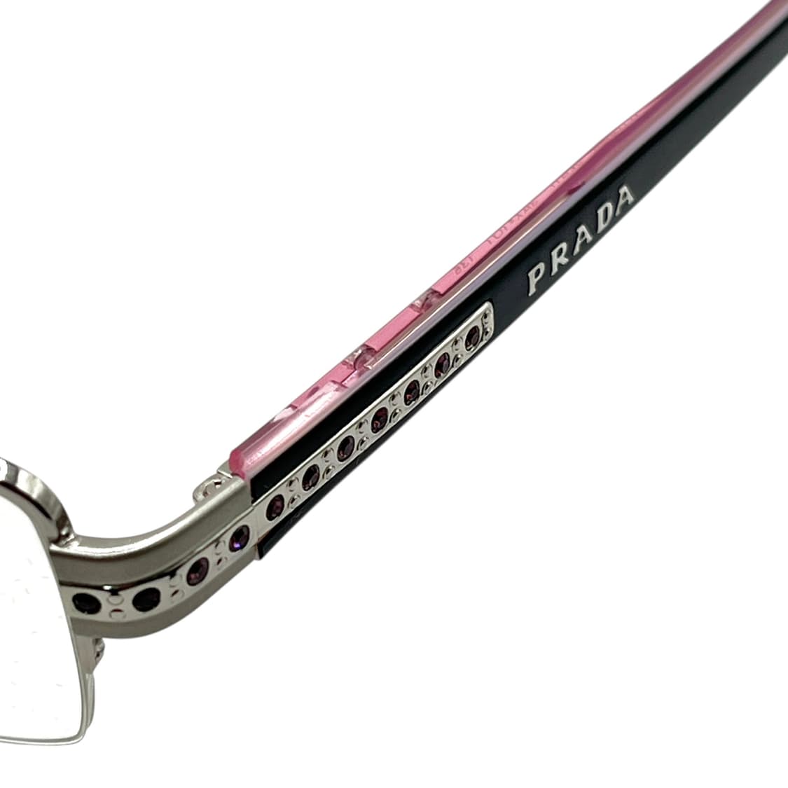PRADA 프라다 핑크큐빅 안경 상품이미지4