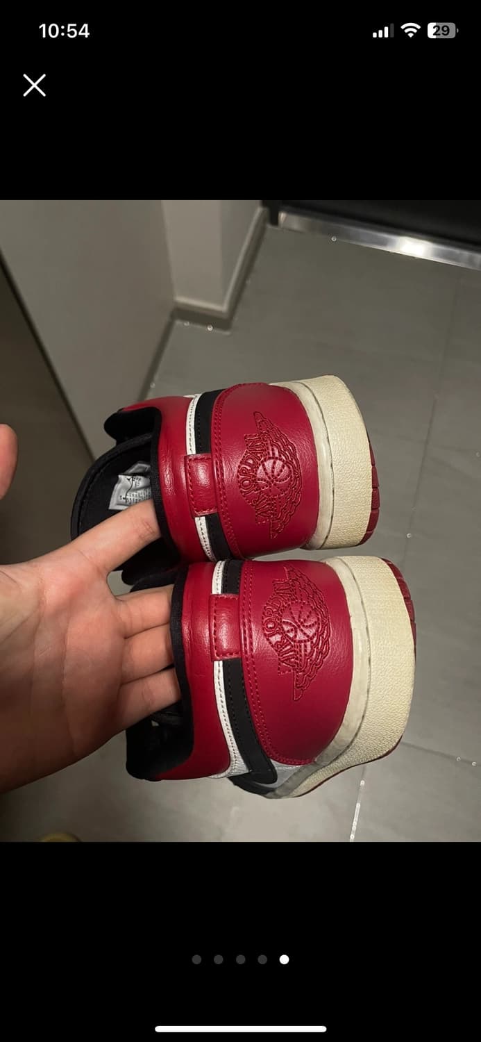 나이키 에어 조던 1 로우 레드 260 상품이미지2