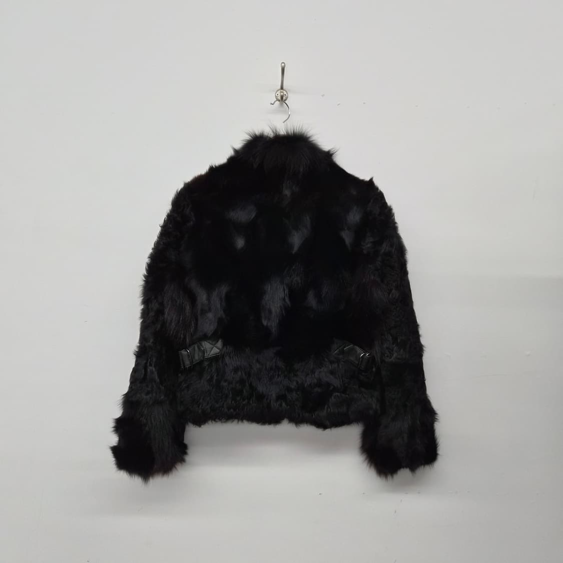 폭스 블랙 퍼 자켓 여성 77 상품이미지10