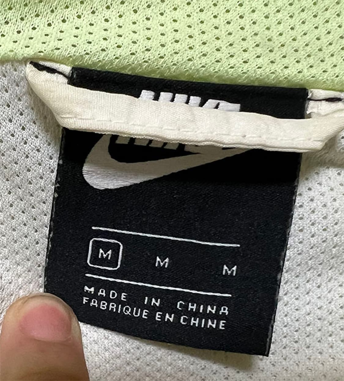 NIKE 나이키 스우시 우븐 아노락 춘추 95-100 상품이미지3