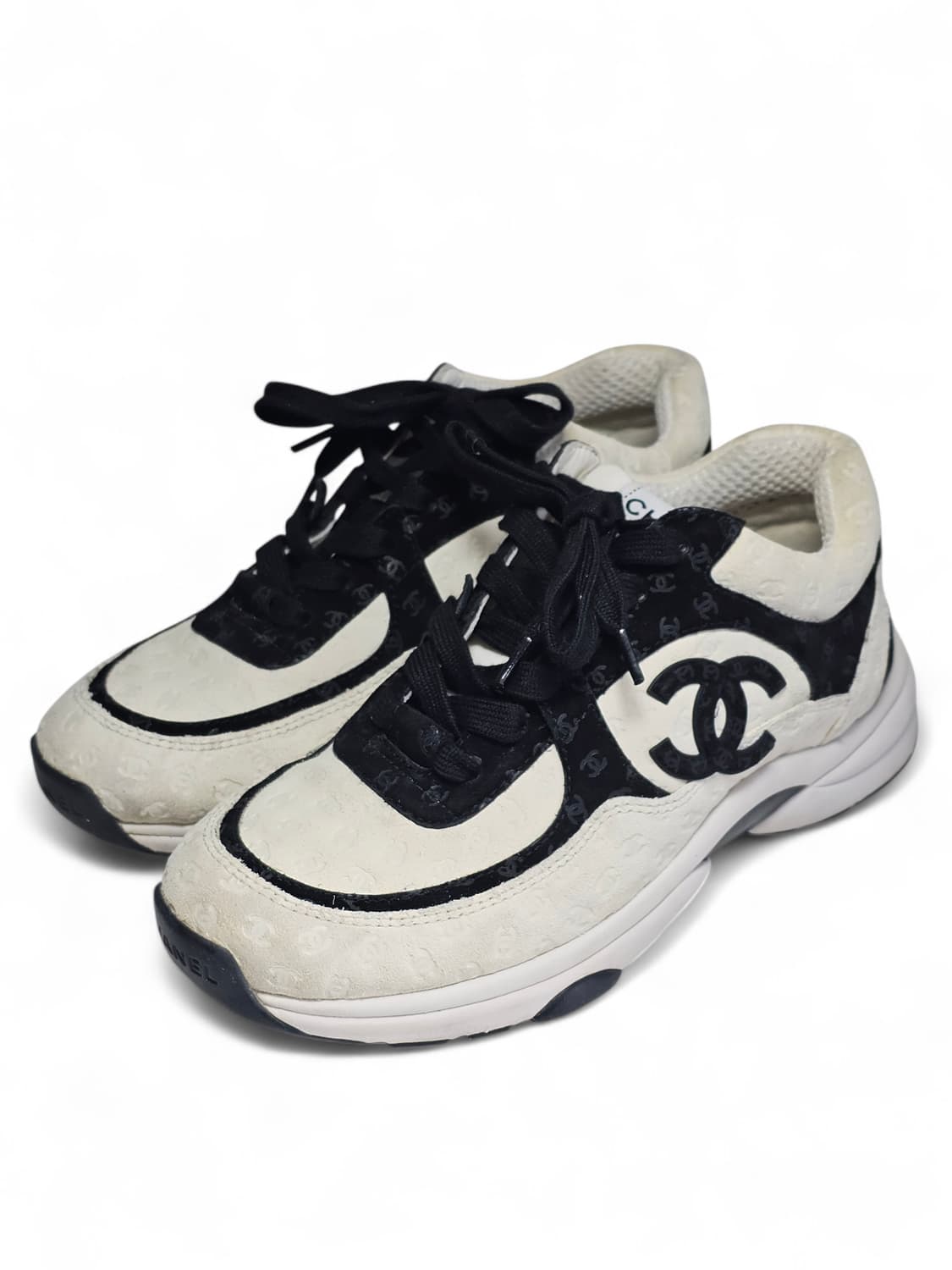 샤넬 CC로고 프린티드 스니커즈 상품이미지6