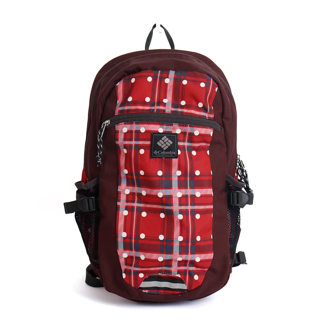 [COLUMBIA] 타탄 도트패턴 아웃도어 백팩 상품이미지1