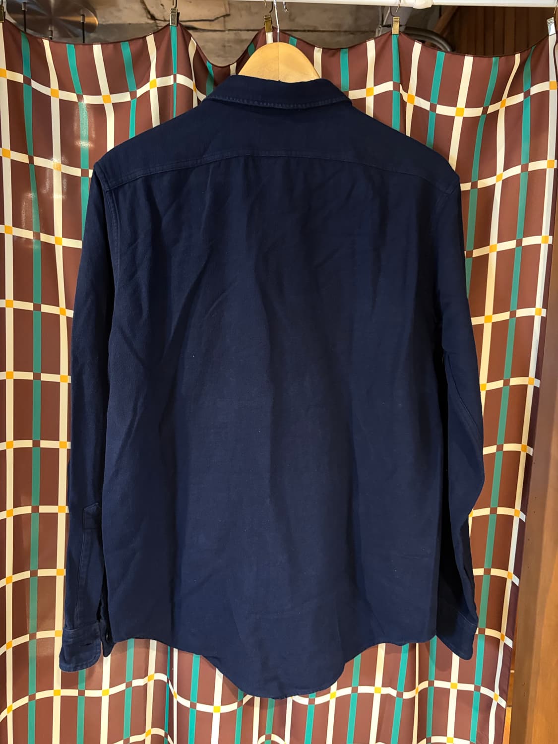 폴로 랄프로렌 샤모아 워크셔츠 네이비 상품이미지7