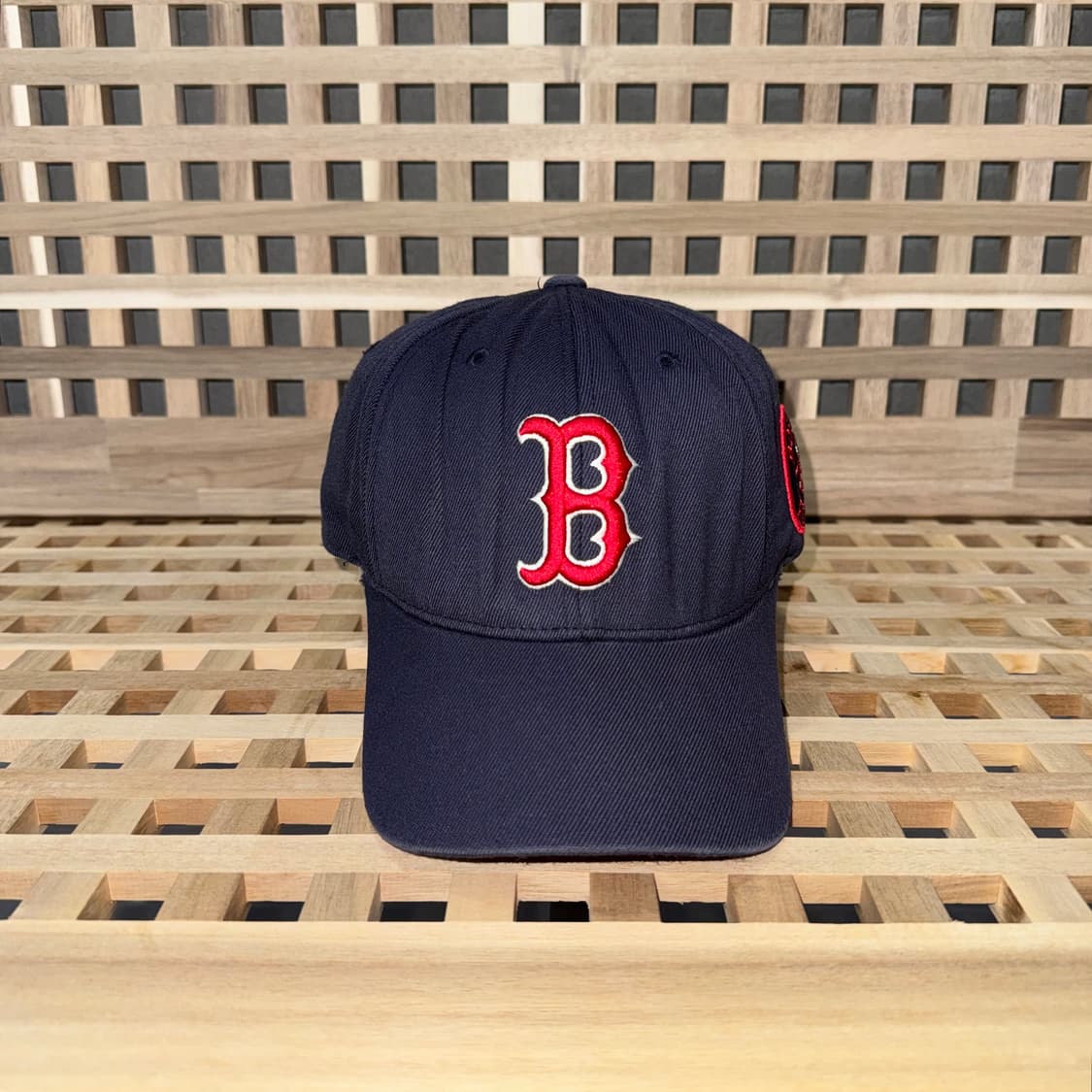 mlb 보스턴 레드삭스 사이드패치 캡 상품이미지1