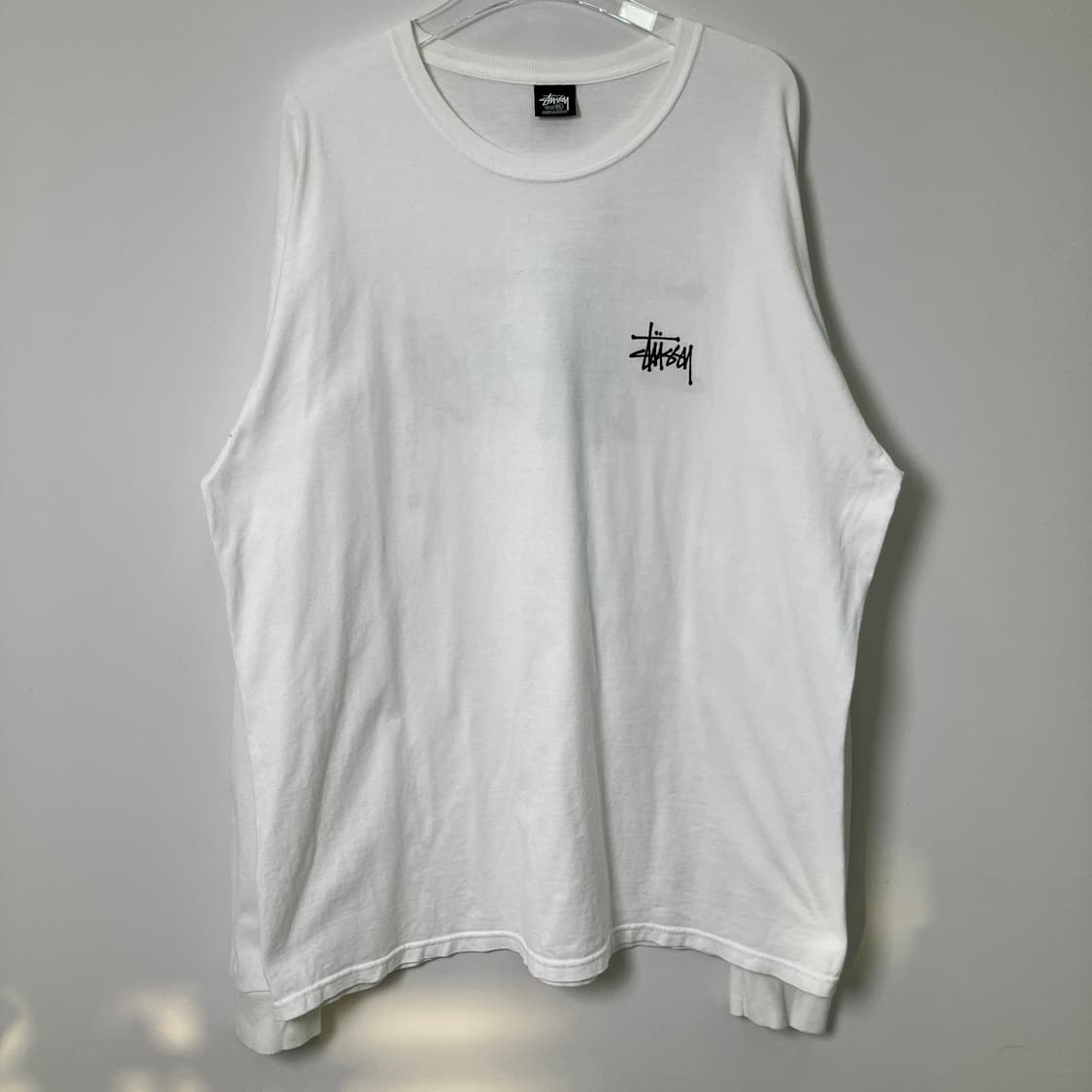 Stussy 스투시 화이트 롱슬리브 XL 상품이미지1