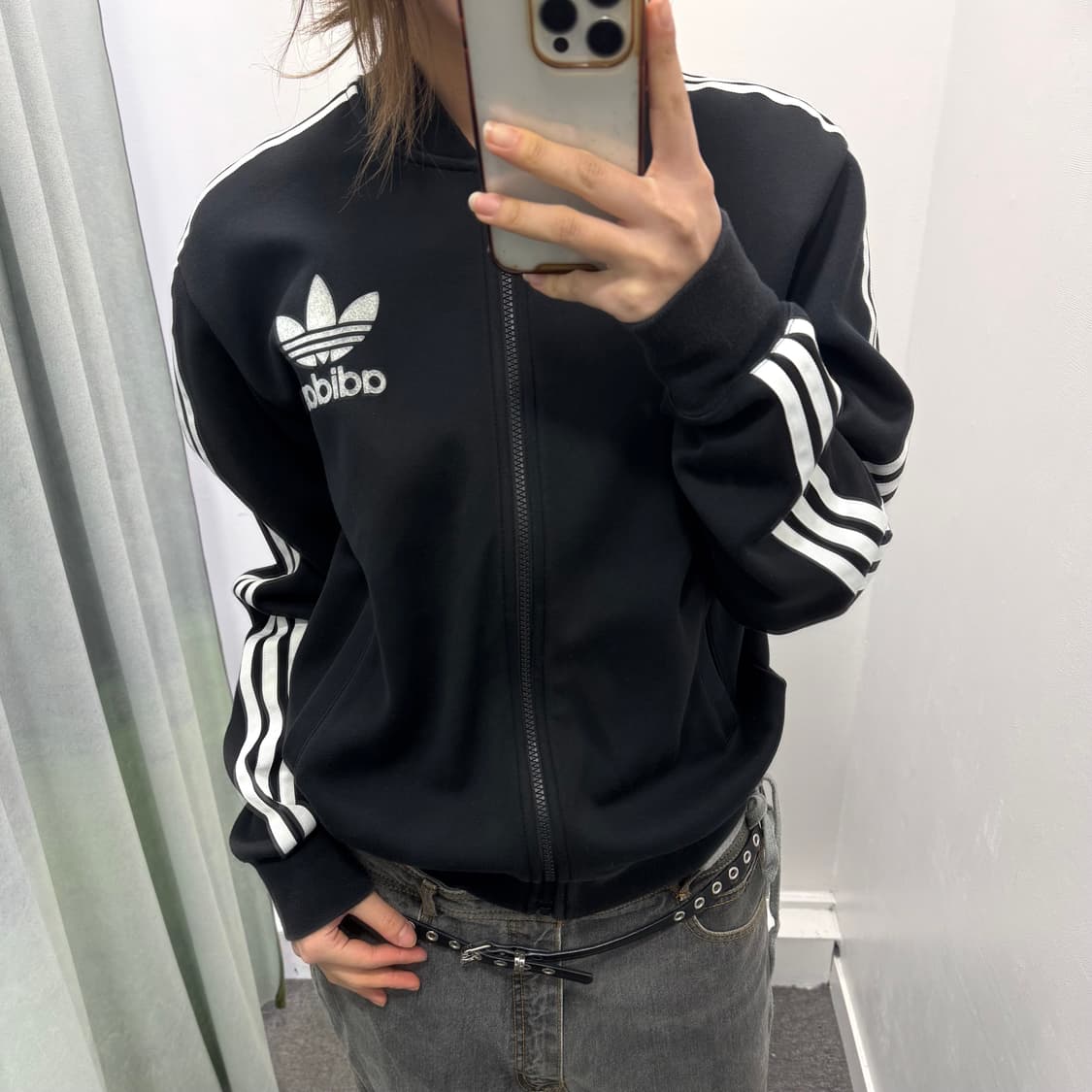 아디다스 블랙 파이어버드 트랙탑져지 자켓 상품이미지2