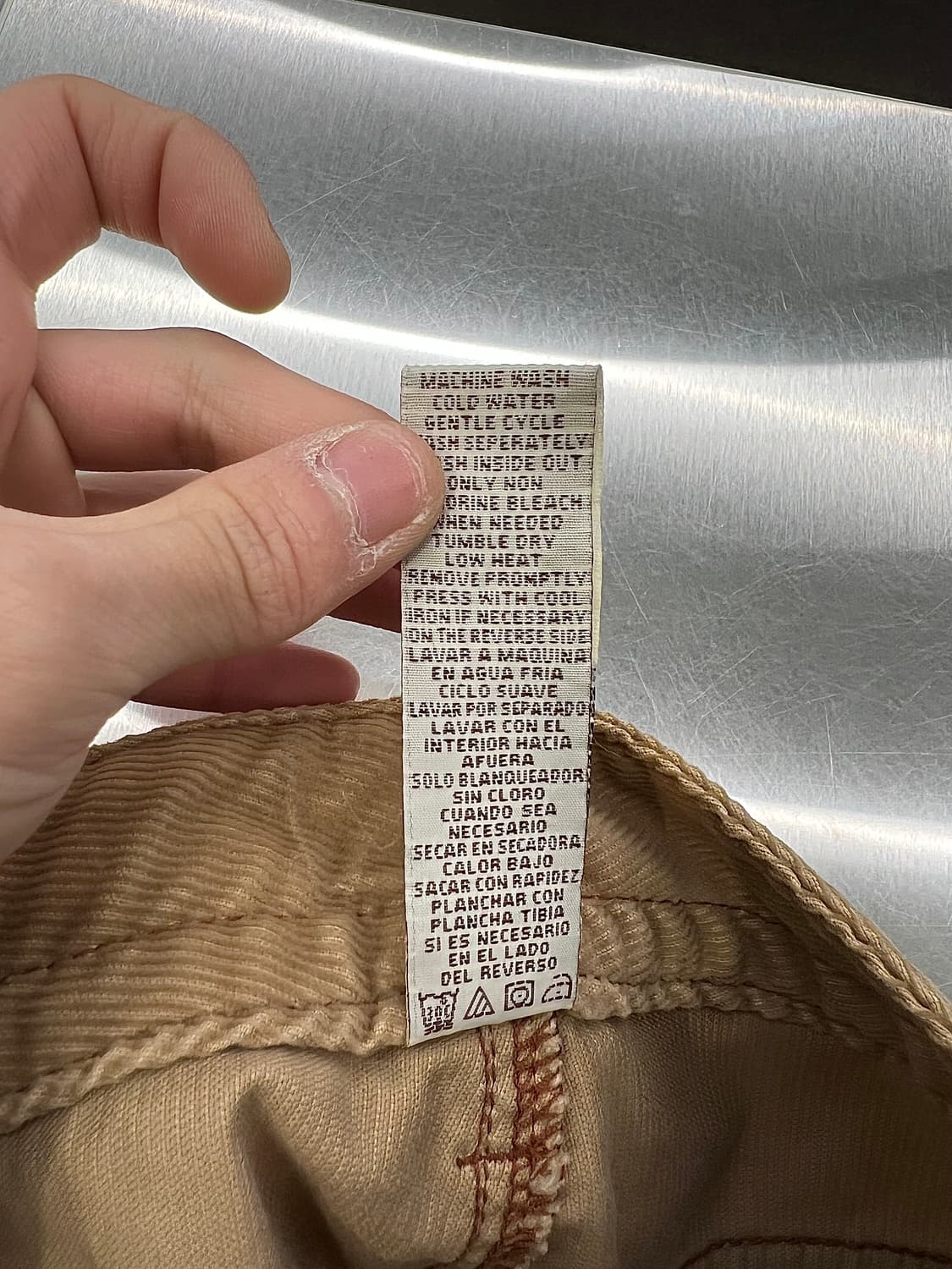 폴로 진스 브라운 코듀로이 부츠컷 팬츠 상품이미지9