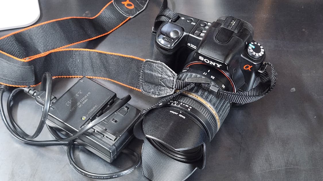 소니 알파300 DSLR + 탐론 17-55mm F2.8 상품이미지8