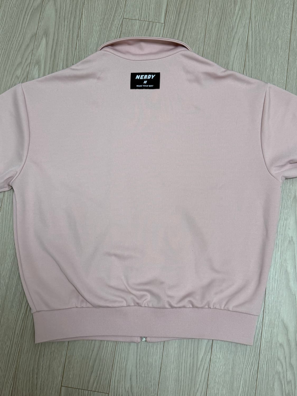 널디 엔와이 트랙탑 져지 핑크 xs 상품이미지4