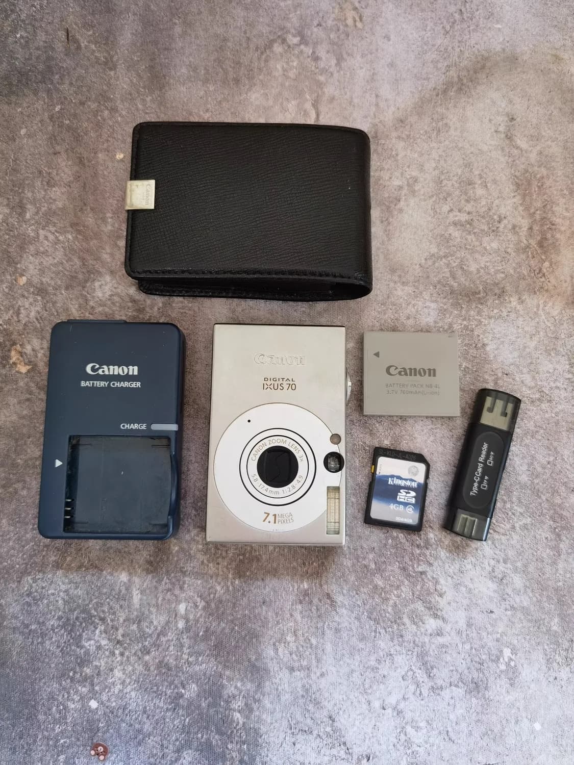 S급 컨디션) 캐논 익서스 70 CANON IXUS 70 빈티지 디카 상품이미지6