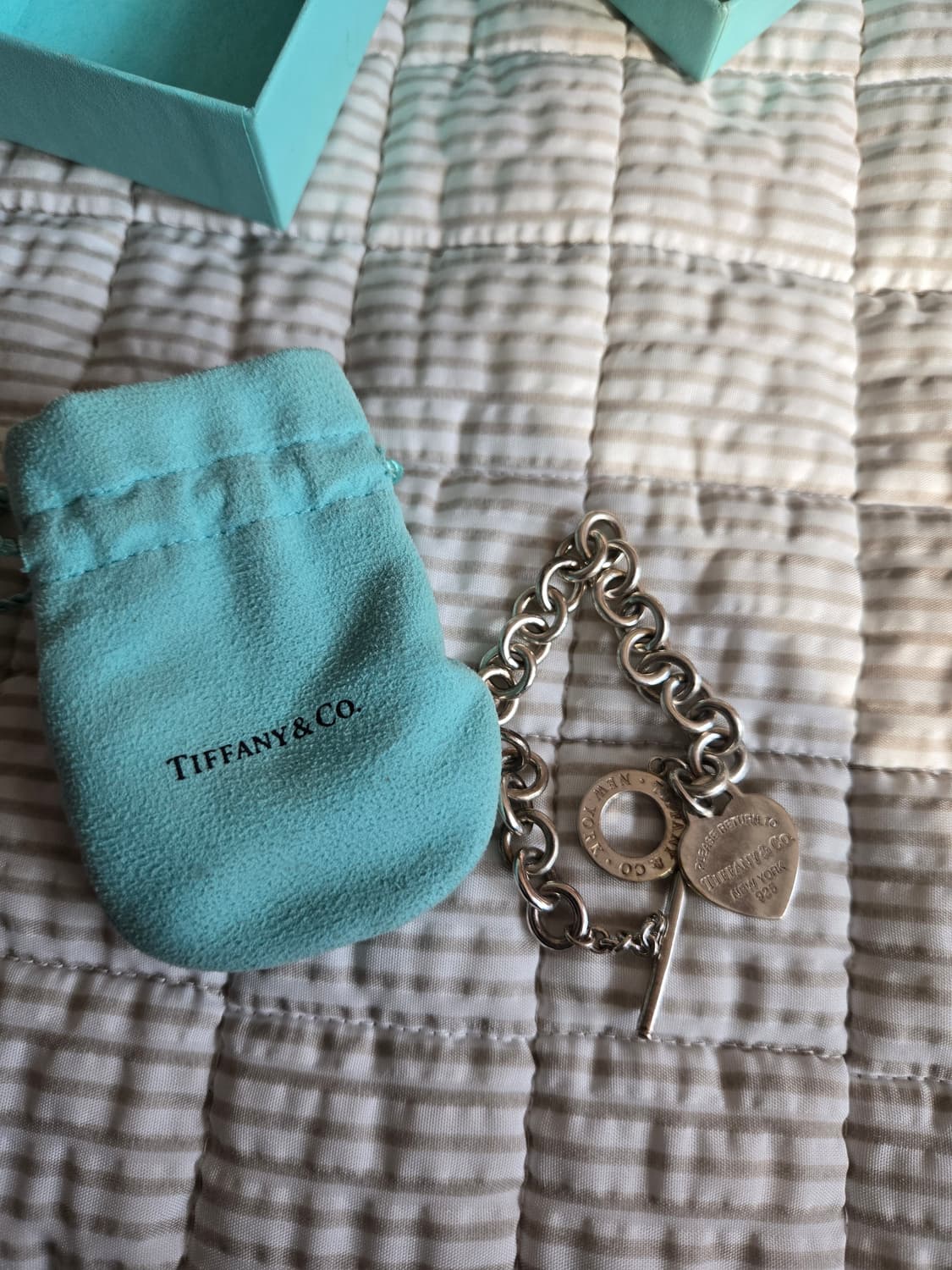 티파니앤코 하트토글 팔찌 상품이미지1