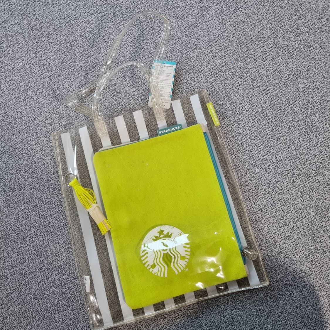 스타벅스 클리어백 파우치세트 상품이미지1