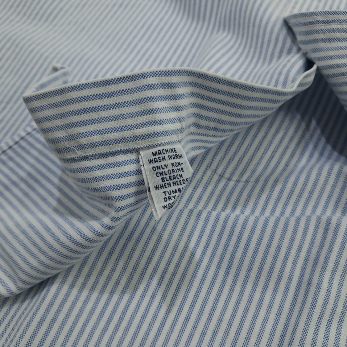 CN755 4XLT 폴로 랄프로렌 클래식블루 스트라이프 긴팔 셔츠 남방 상품이미지6